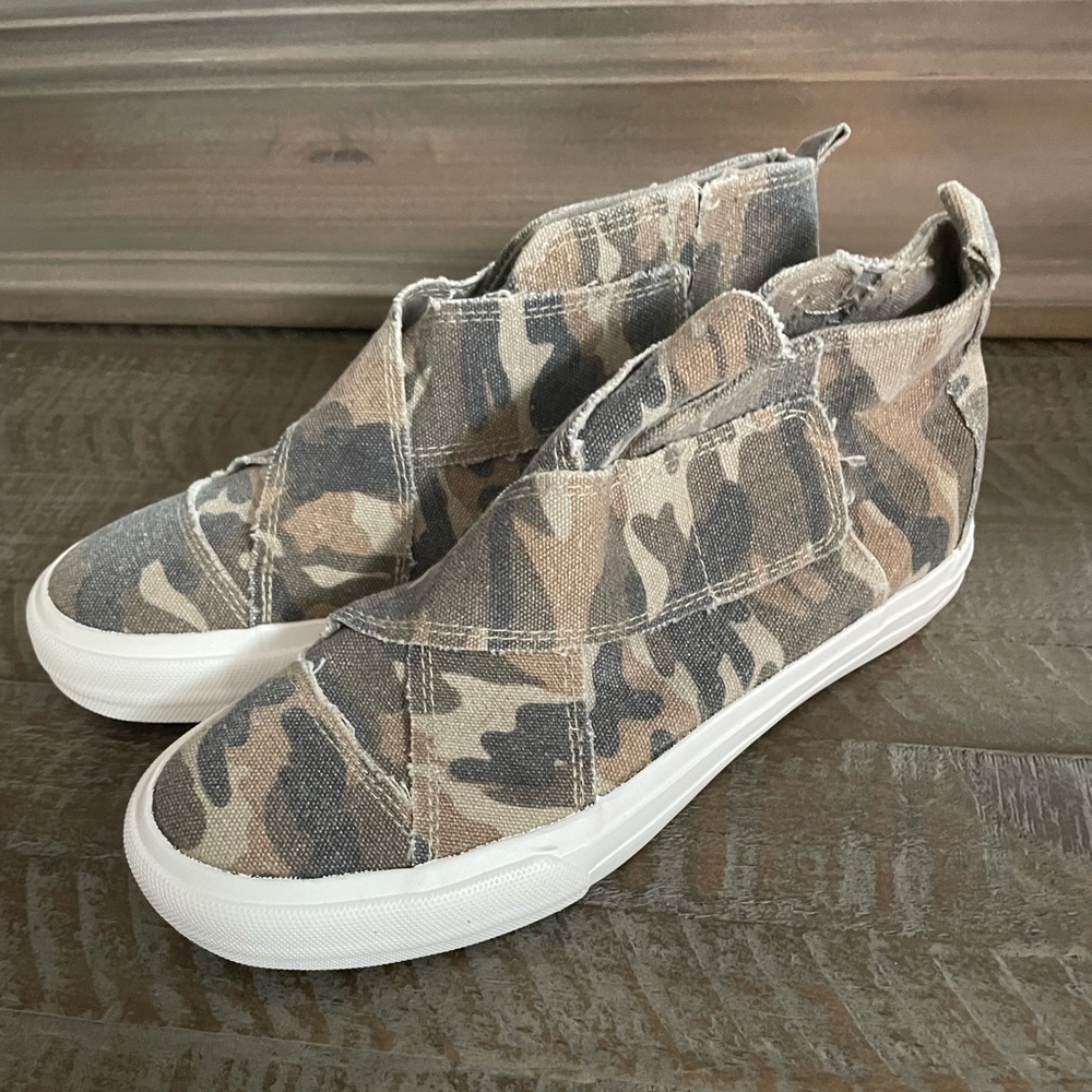Hight Top Brown Camo